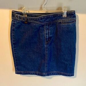 💥Ralph Ralph Lauren Jean Buckle Detail Skirt💥 Vintage